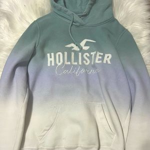 Blue to Purple Ombre Hollister Hoddie